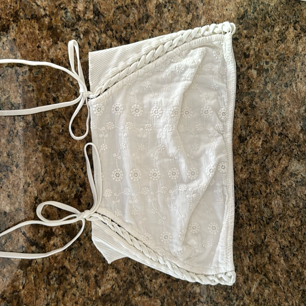 White tube top